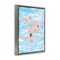 Stupell Industries Surfing Girls Trio Floating Frame, design by Ziwei Li